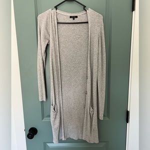 Rw&co long cardigan in gray (size S)